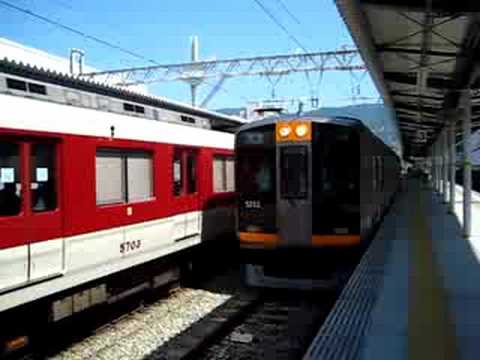 阪神車両　近鉄線を走る　１