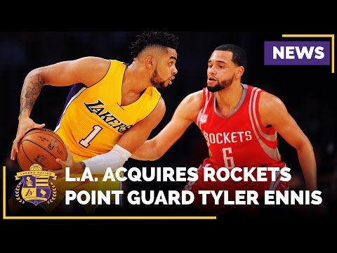 Video: Lakers Trade Marcelo Huertas For Houston Rockets Tyler Ennis