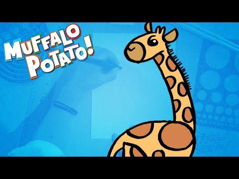 how to draw giraffe