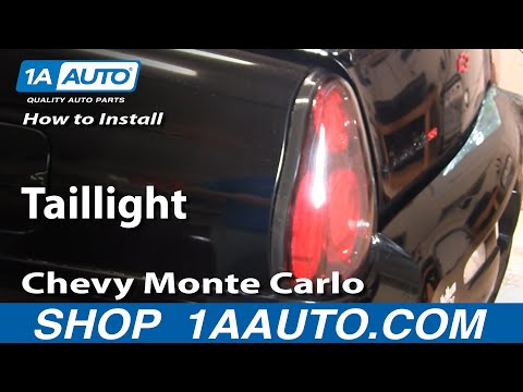 How To Install Replace Taillight Chevy Monte Carlo 00-07 1AAuto.com