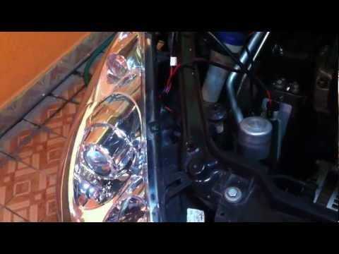 Instalar Kit Xenon H7 35W 6000 ºK CANBUS en Peugeot 307 EW10A
