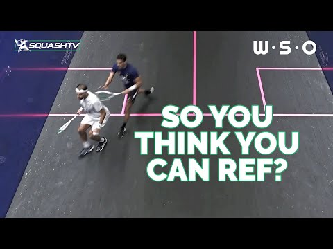 Stroke OR No Let? | Ibrahim v Mo.ElShorbagy | So you think you can ref?