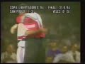 san pablo 1 3  velez 0 5  final libertadores 1994