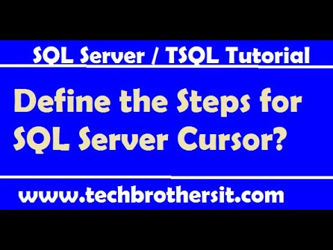 how to eliminate cursors in sql server