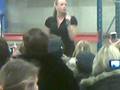 Vinnaren av Idol 2007 Marie Picasso på ICA MAXI