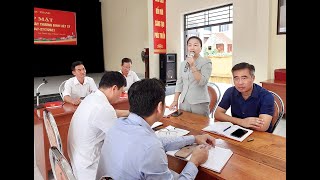Phó Chủ tịch HĐND tỉnh Vi Ngọc Bích dự sinh hoạt chi bộ tại khu Lạc Thanh, phường Yên Thanh