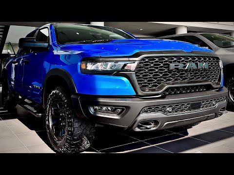 2025 RAM 1500 Rebel : Hurricane 3.0L Twin Turbo 420HP | Hydro Blue Pearl