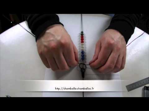 comment faire un shamballa - Comment faire votre bracelet shamballa 1,50m de fil noir 50cm de fil noir 9 perles 2 hématites de 10mm et 2 hématites de 08mm Vous retrouverez tous les produ...