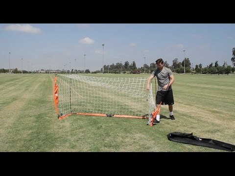 BOWNET faltbares Fußballtor - Aufbau