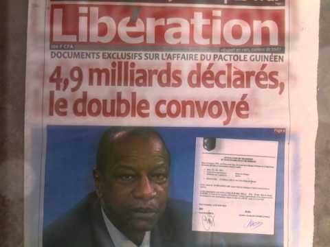 Afrique2050- Invite Mr Mohamed Gueye le Quotidien Sénégal - 10 Milliards de La Guinée saisis
