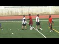 Ezell Ruffin Quarter back camp 2/17/08 scored 7 on 7