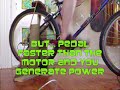Pedal Bike 12 Volt Power Generator, Dirt Cheap, Ghetto Style