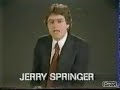 Jerry Springer for Governor: a 1980 Campaign Ad