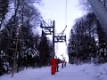 Noul teleschi debraiabil Poma din Predeal & partia Clabucet la ceas de seara...New skilift in Predeal (by Poma) and the Clabucet slope during night time!
