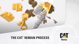 Animation depicts the remanufacture of Cat Reman parts from used core to like new components.
