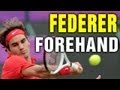 Roger Federer's Forehand Technique with Coach ...