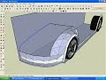modeling a supercar in Sketchup part1/x