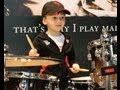 igor falecki drummer Poland -4 year old (sabian)