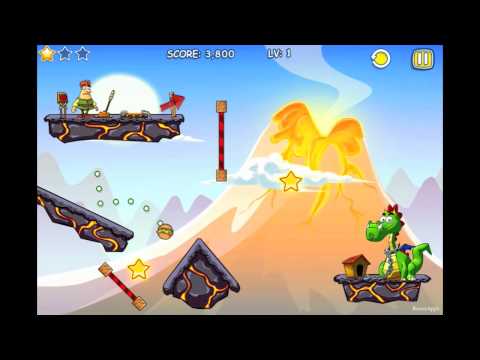 BreezeApps - This walkthrough showcases one way to beat level 4-1 in Feed that Dragon and how to achieve a perfect 3 stars by collecting all of the stars. For more walkth...