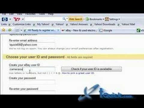 how to register at ebay