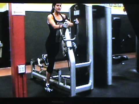 Unilateral Leg Press. Diana Chaloux Unilateral Smith Squat, Lunge, Unilateral Leg Press,