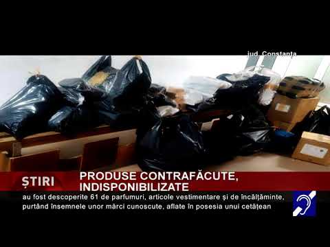 Mii de articole contrafăcute