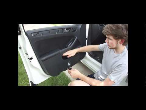 how to remove vw polo door panel