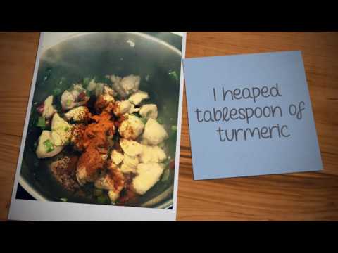 Turmeric Chicken - An easy mid week meal