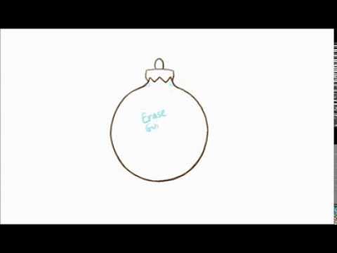 how to draw ornaments
