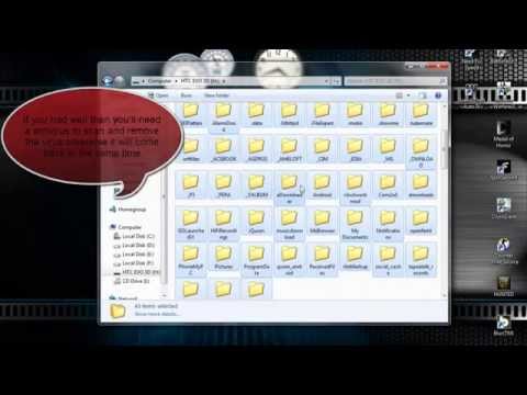 how to remove usb virus