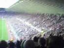 SUNDERLAND FANS SINGING AT THE SUNDERLAND V NEWCASTLE DERBY GAME 10/11/2007 AT THE SUNDERLAND STADIUM OF LIGHT