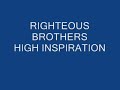 HIGH INSPIRATION HIGH INSPIRATION