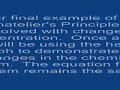 Le Chatelier's Principle and Solubility Video