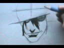 How to draw Alucard How to draw Alucard