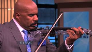 Steve Harvey Jammin on the Violin