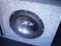 alpine type x flexing audi a4 1.8t