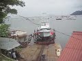 Launching a Boat out of Dry dock