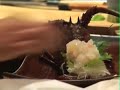 Bizarre Foods with Andrew Zimmern - Live Lobster Sashimi Bizarre Foods with Andrew Zimmern - Live Lobster Sashimi