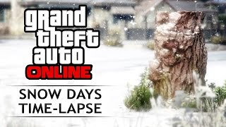 GTA 5 - Snow Days Time-Lapse