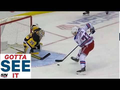 GOTTA SEE IT: Filip Chytil Pulls Off Forsberg-Esque Goal By Deking Out Tristan Jarry