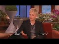 joshua jackson on ellen january 10th 2012.