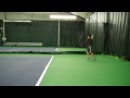 Relax those backswings = more racquet headspeeds