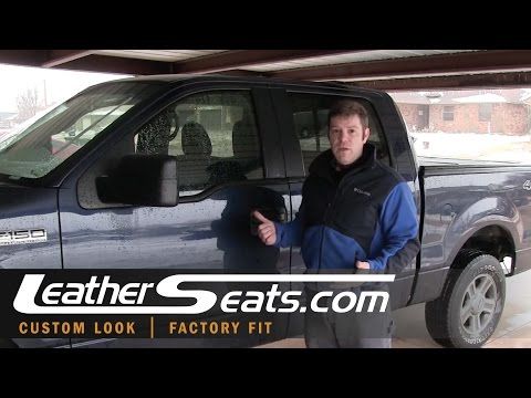 2004-2008 Ford F-150 D.I.Y. custom leather interior kit Installation Part 1 of 5 – LeatherSeats.com