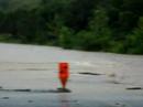 Overflowing river in the Texas Hill Country Overflowing river in the Texas Hill Country