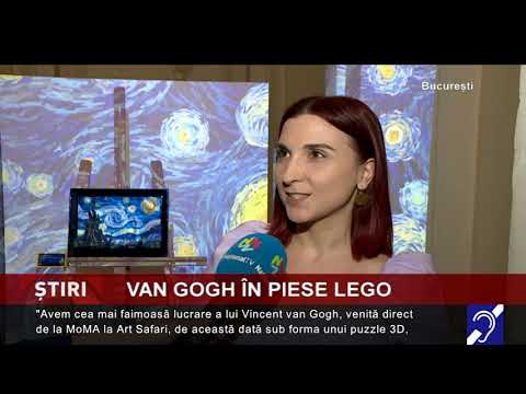 Van Gogh, în piese Lego