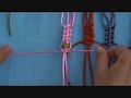 PULSERAS DE NUDOS CON CUENTAS Y CORDONES VARIADOS. KNOT BRACELETS WITH DIFFERENT BEADS AND CORDS