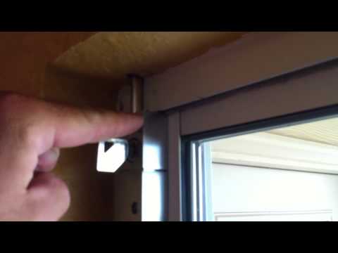 how to lock a sliding glass door