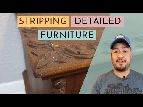 video-linktoworks-How To Strip Paint From Detailed Wood Furniture