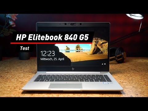 HP Elitebook 840 G5: Kompaktes Notebook im Video