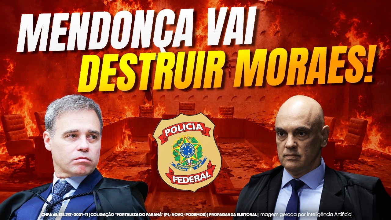 Mendonça Vai Destruir Moraes no STF!